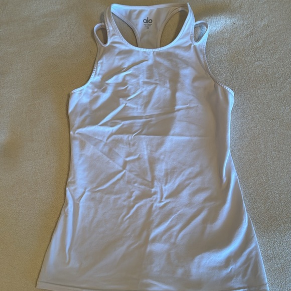 COPY - ALO XS white Tank top - Picture 3 of 7